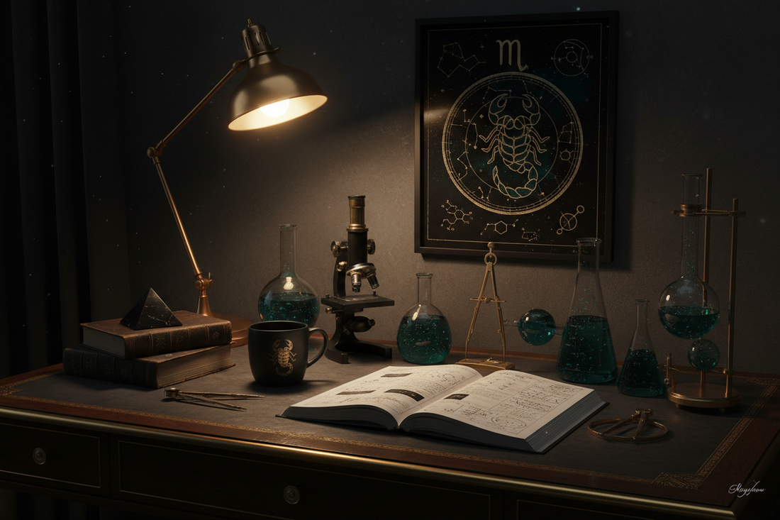 Scorpio Scientist: Researching with Obsessive Depth, Penetrating Intelligence, and Transformative Discovery Nicole's ritual universe