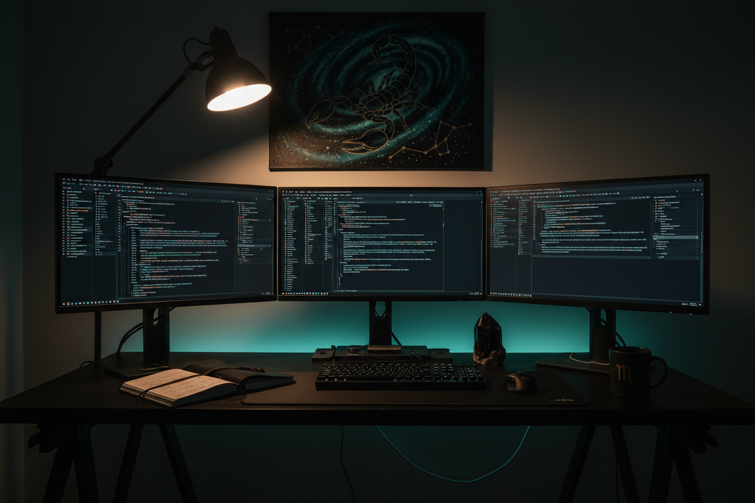 Scorpio Software Engineer: Building with Obsessive Precision, Deep Logic, and Transformative Code Nicole's ritual universe