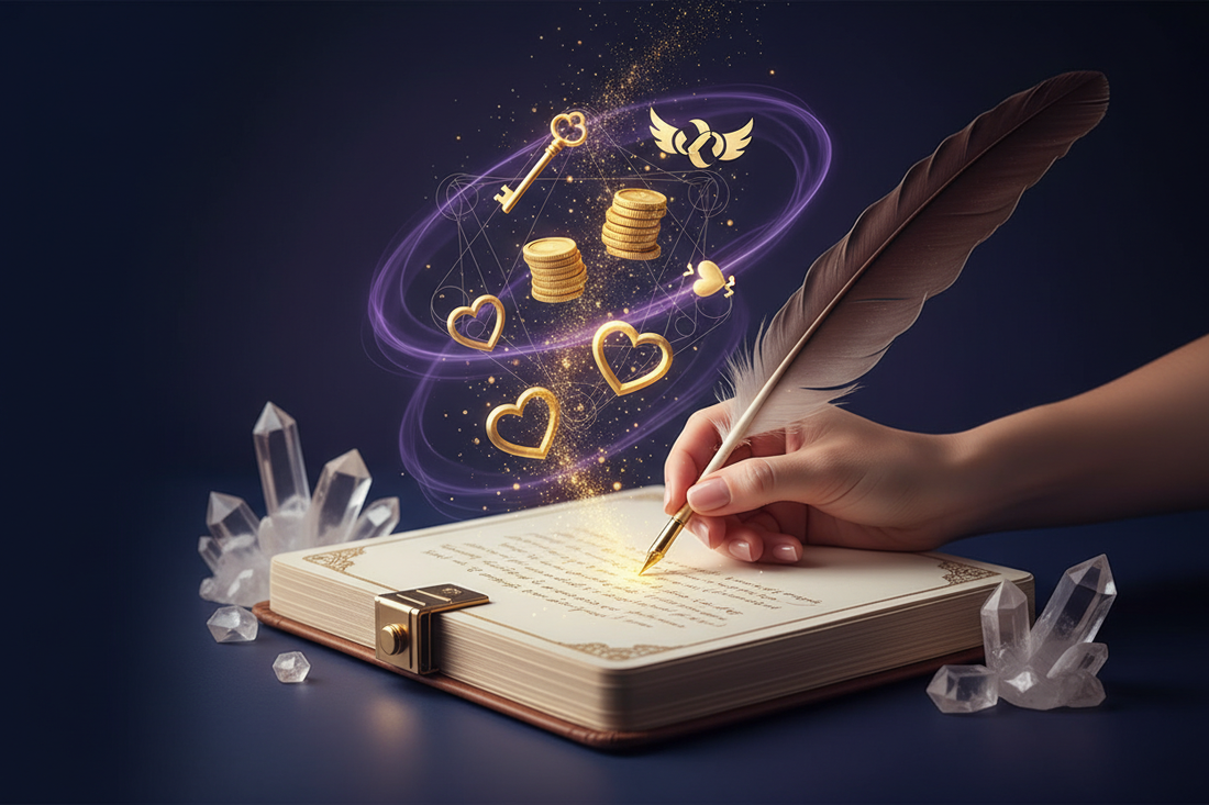 Scripting Manifestation: Write It Into Existence - Nicole's ritual universe