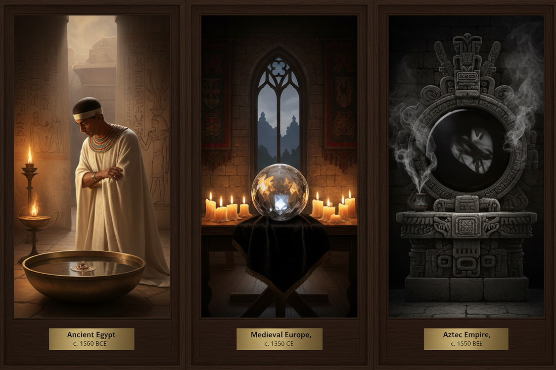 Scrying Through the Ages: Crystal Balls, Mirrors, Water - Nicole's ritual universe