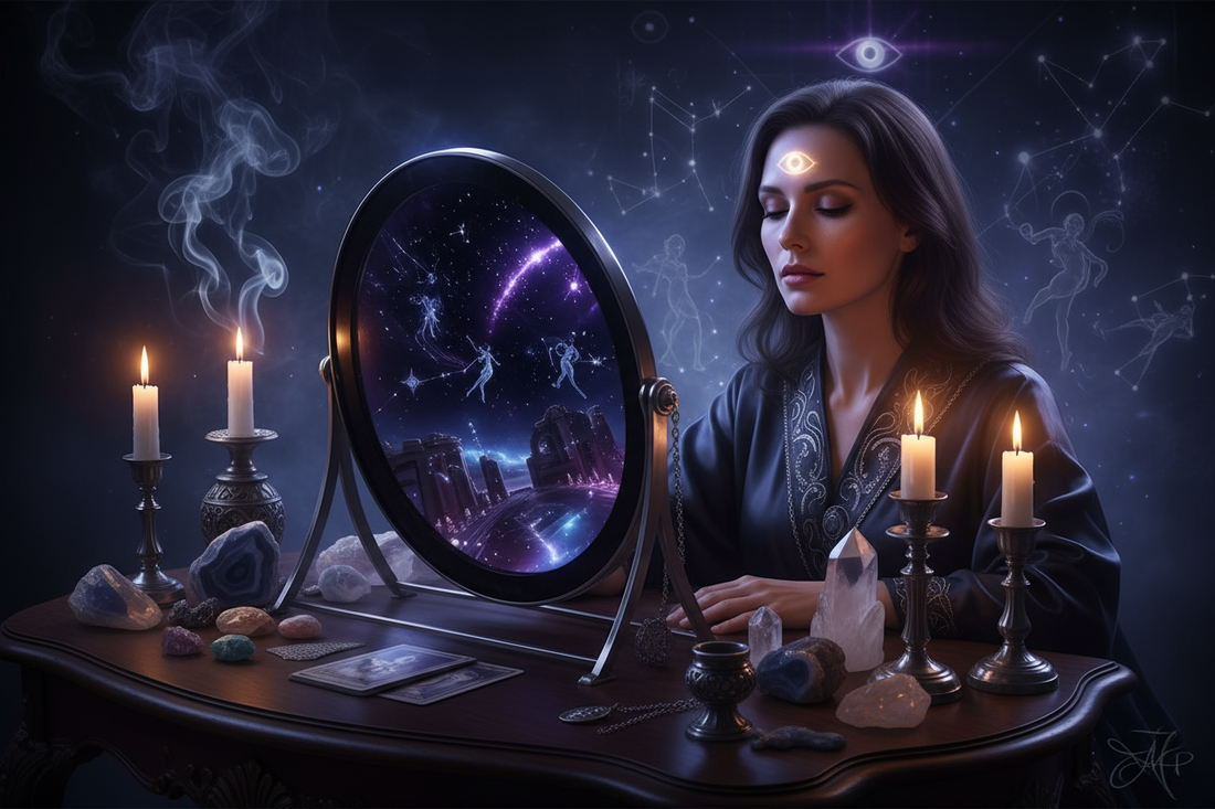 Scrying: Complete Guide to Crystal Ball & Mirror Gazing