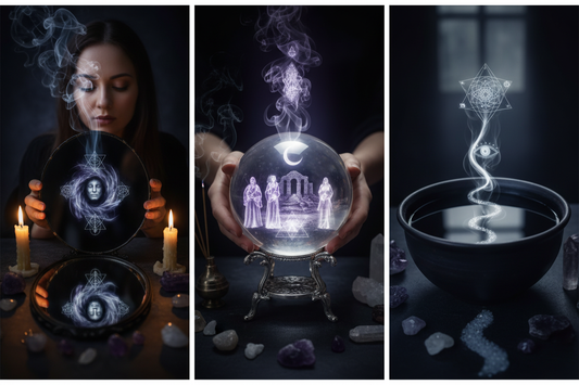 Scrying Methods: Mirror, Water, and Crystal Gazing