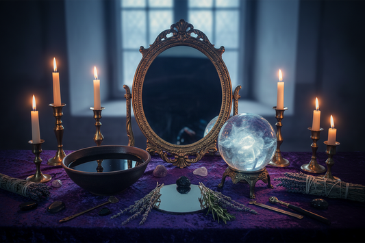 Scrying Methods: Mirror, Water & Crystal Ball Divination