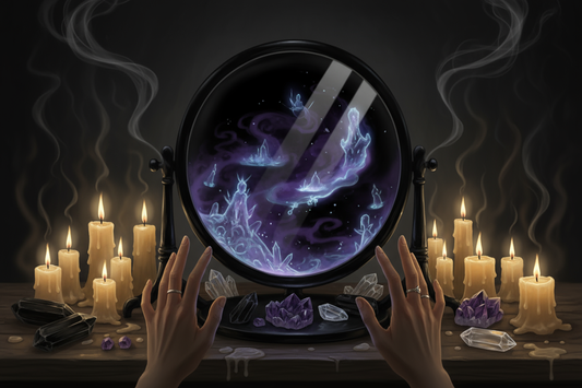 Scrying Mirror: How to See Visions in Black Mirror