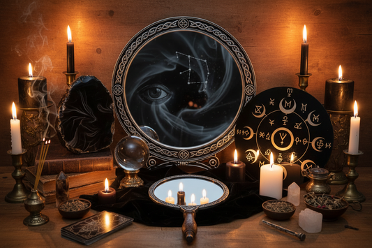 How to Create a Scrying Mirror from Scratch: Black Mirror Divination Tool