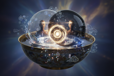 Scrying ↔ Water Gazing: Vision Divination