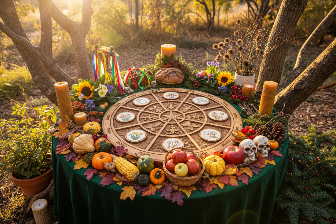 Seasonal Altar: Wheel of the Year