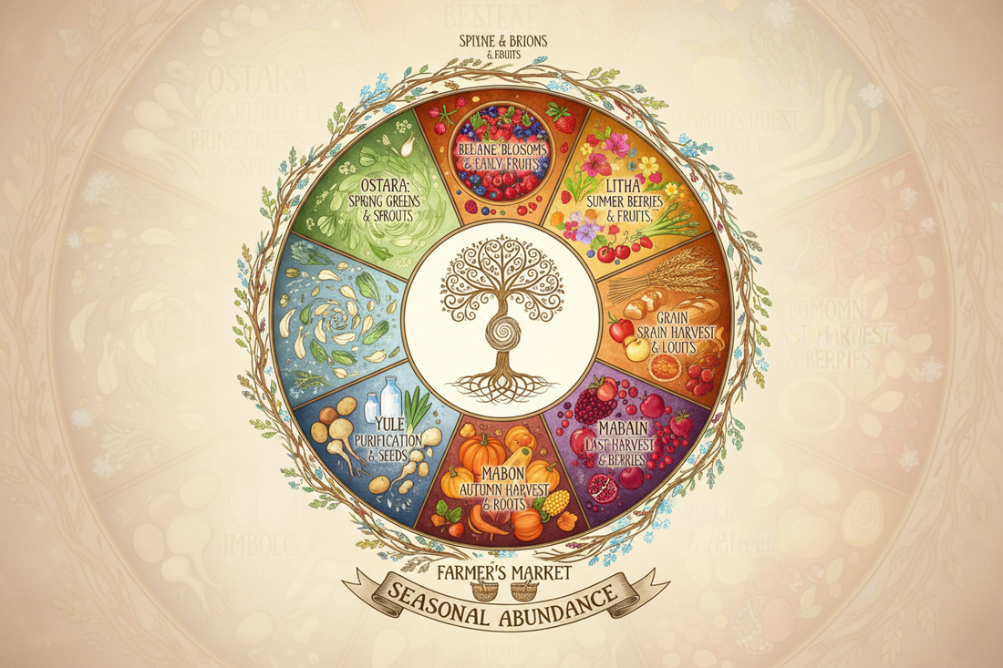 Seasonal Eating and the Wheel of the Year: Cooking with Nature's Cycles - Nicole's ritual universe