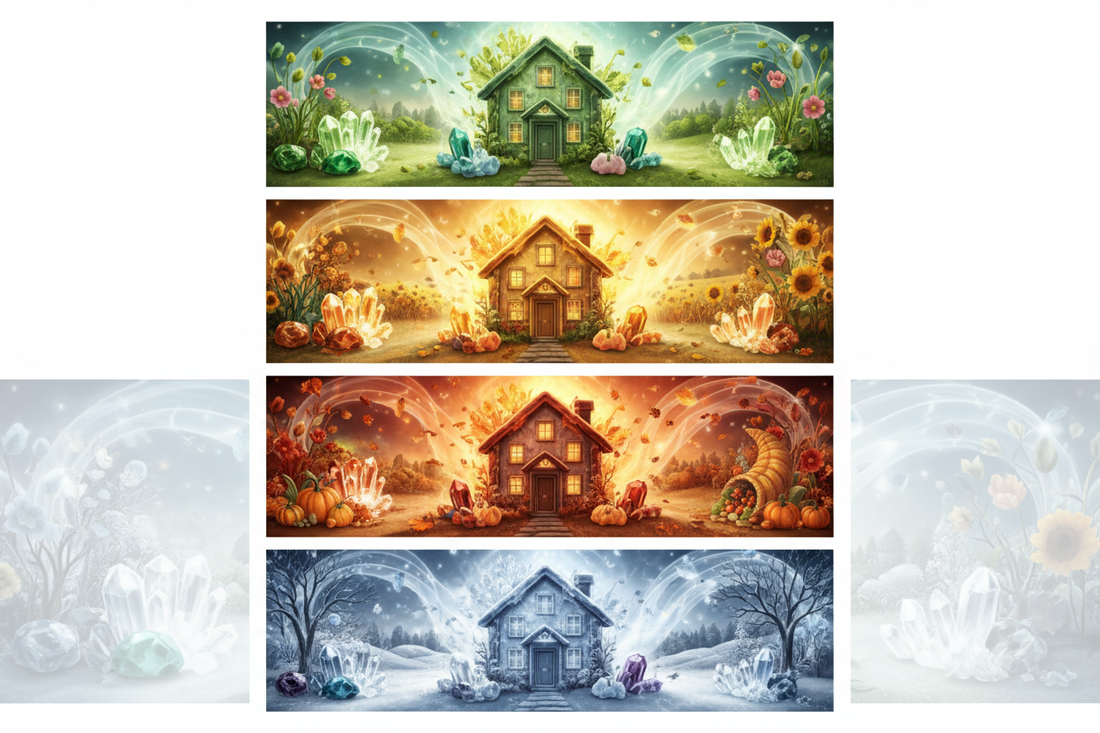 Seasonal Home Energy Shifts (Spring, Summer, Fall, Winter) - Nicole's ritual universe
