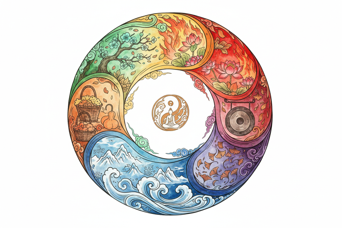 Seasonal Living: Aligning with the Daoist Wheel of the Year - Nicole's ritual universe