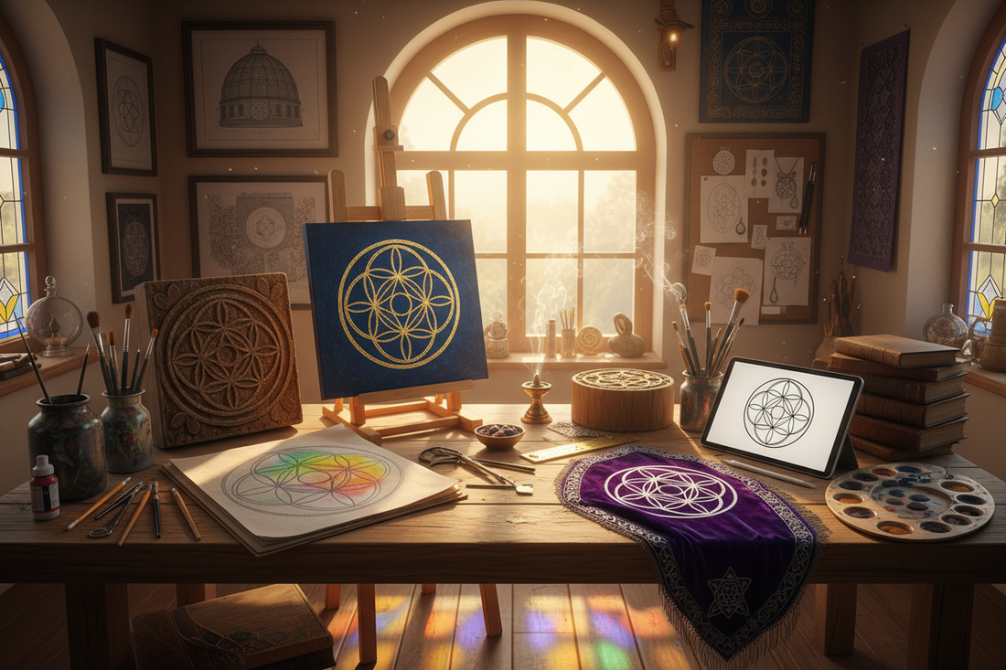 Seed of Life in Sacred Art: Applications - Nicole's ritual universe