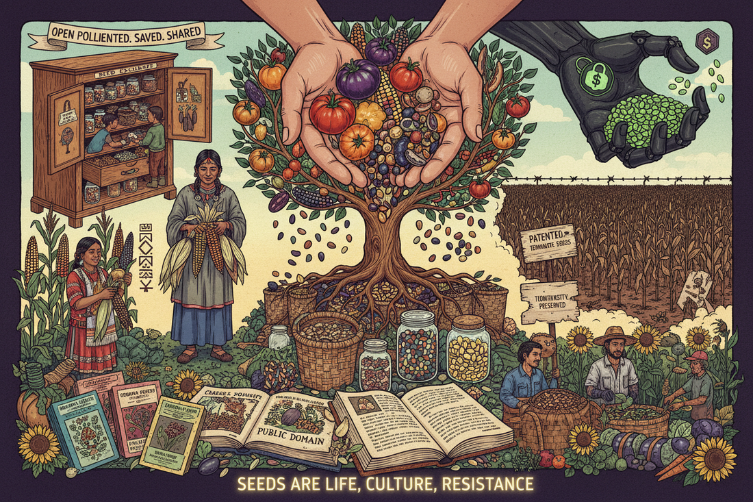 Seed Sovereignty: Heirloom Seeds and Food Justice - Seeds as Life, Culture, and Resistance - Nicole's ritual universe