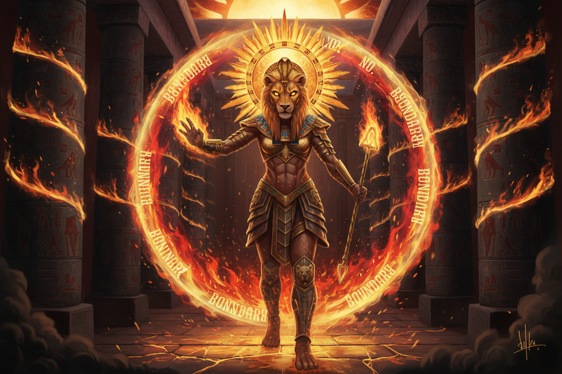 Sekhmet's Fierce Boundaries: When to Say No in Business with Divine Authority