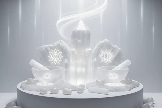 Selenite vs Clear Quartz: Which Cleansing Crystal is Right for You? - Nicole's ritual universe