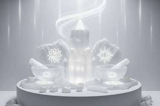 Selenite vs Clear Quartz: Which Cleansing Crystal is Right for You? - Nicole's ritual universe