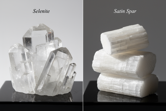 Selenite vs Satin Spar: What's the Difference?
