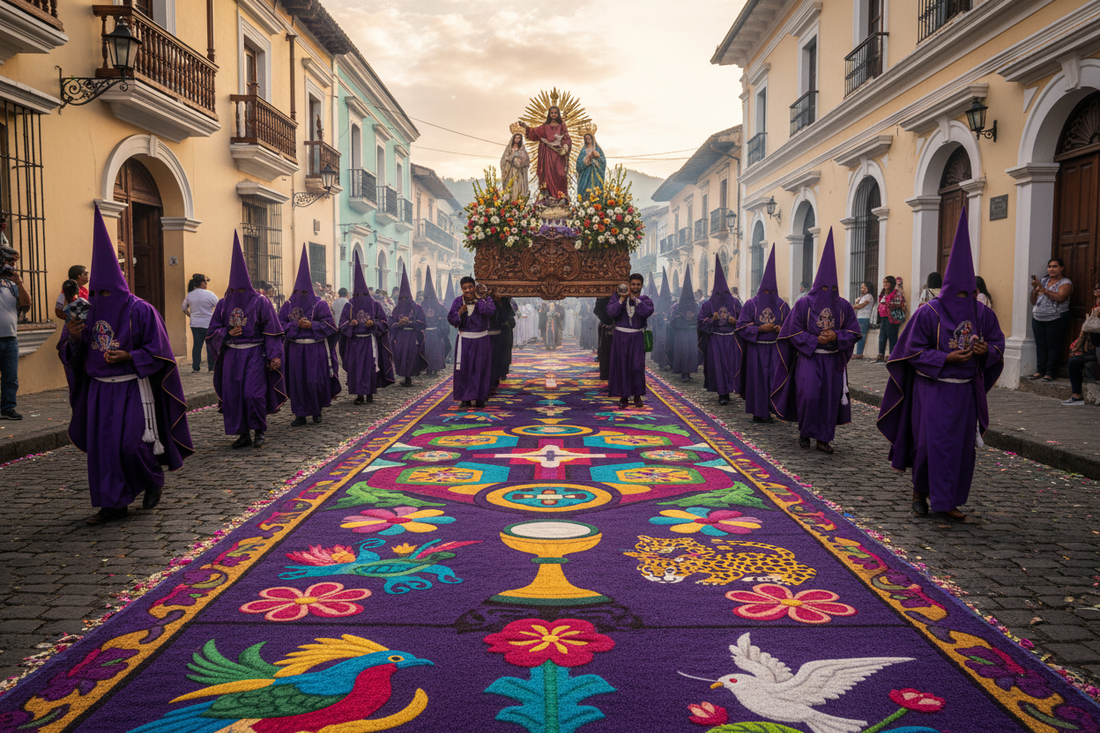 Semana Santa in Guatemala: Holy Week - Sawdust Carpets, Processions, Maya-Catholic Syncretism & Penance Rituals - Nicole's ritual universe