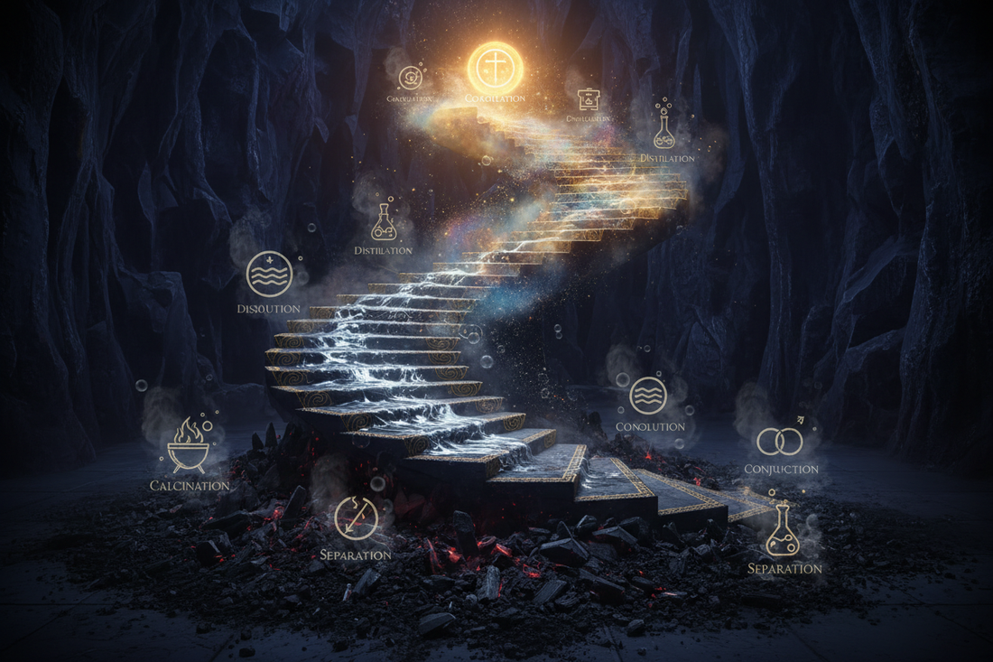 The 7 Stages of Alchemy: From Calcination to Coagulation Explained