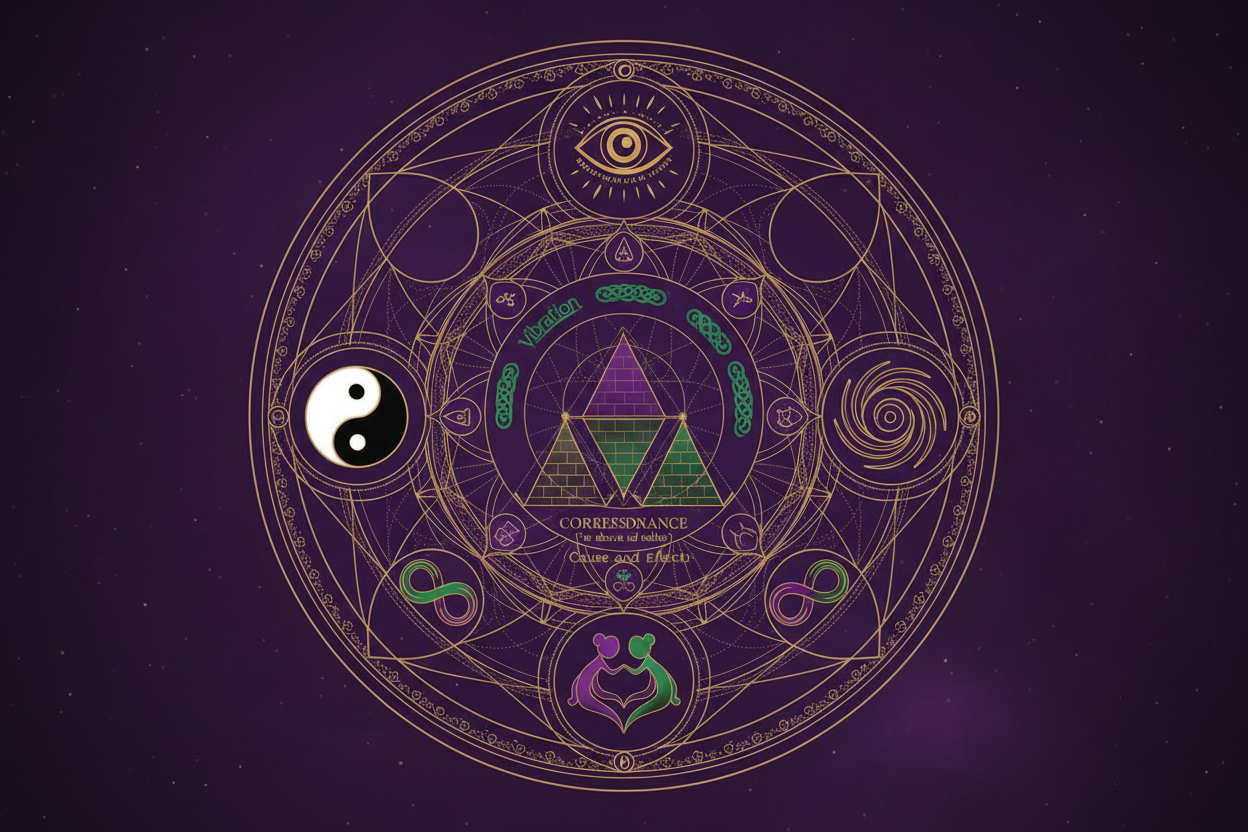 Seven Hermetic Principles: Universal Laws Explained – Nicole's ritual ...