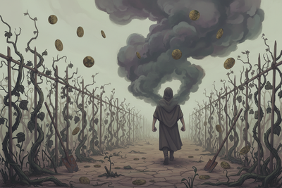 Seven of Pentacles Reversed: Blocked Growth & Poor ROI