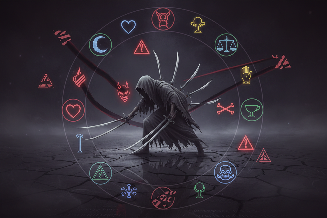 Seven of Swords Combinations: With Major & Minor Arcana - Nicole's ritual universe