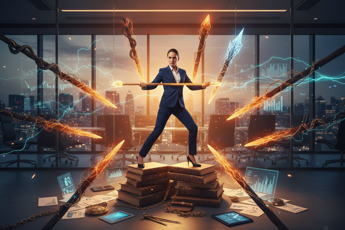 Seven of Wands in Career Readings: Defending Your Position