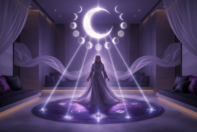 Lunar Descent + Emotional Filter: Shadow Work Protocol