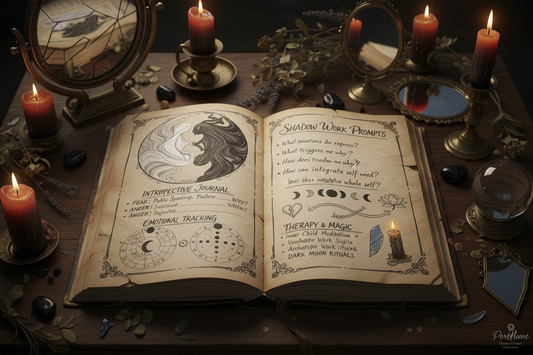Shadow Work Grimoire: Documenting Inner Journey