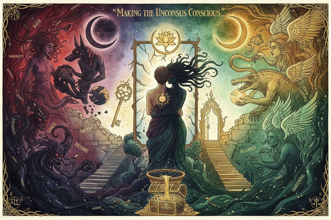 Shadow Work Through Mythology: Integrating the Rejected Self