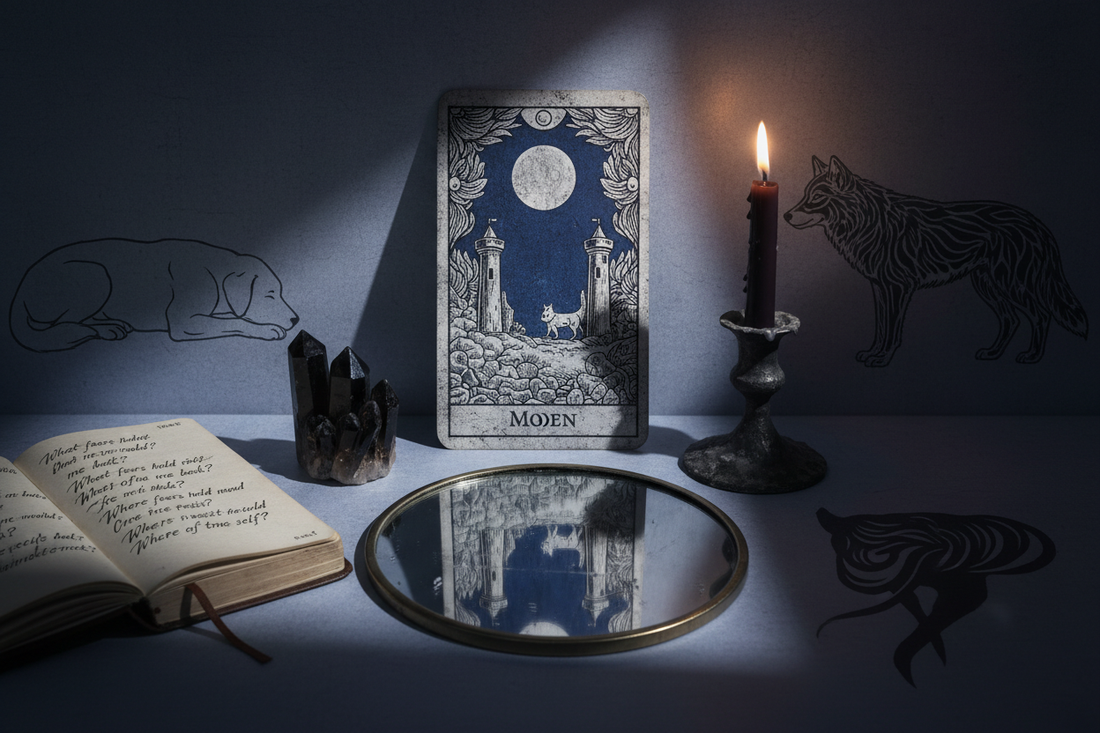 Shadow Work with Tarot: The Moon Card Method - Nicole's ritual universe