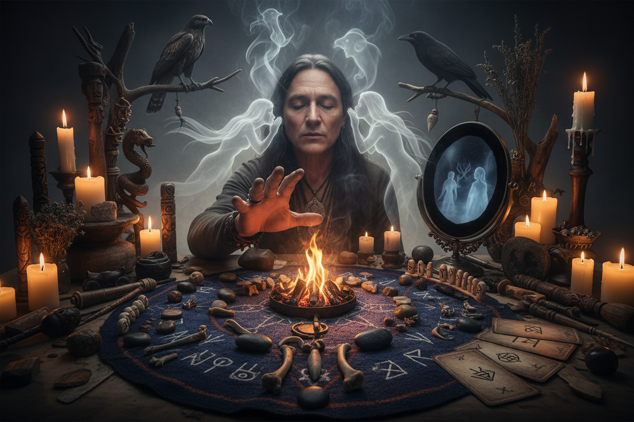Shamanic Divination: Bone Throwing, Scrying, Omens - Complete Guide ...
