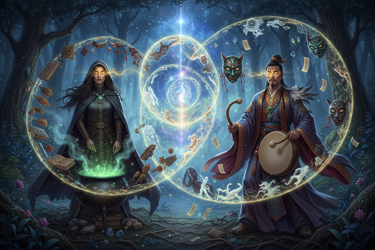 Unified Shamanic Theory | Witchcraft ↔ Wu Shamanism Framework – Nicole ...