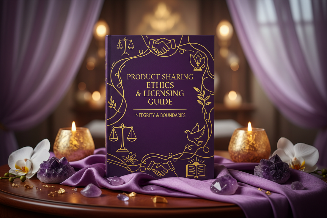 Can I Share Products with Family? (Ethics + Licensing) - Nicole's ritual universe