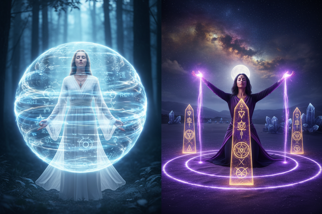 Shielding vs Warding: Which Energy Protection Do You Need? - Nicole's ritual universe
