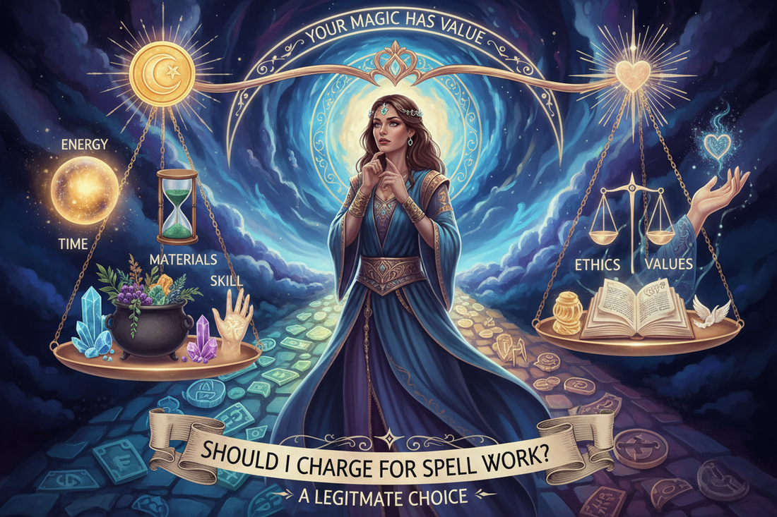 Should I Charge for Spell Work? - Nicole's ritual universe