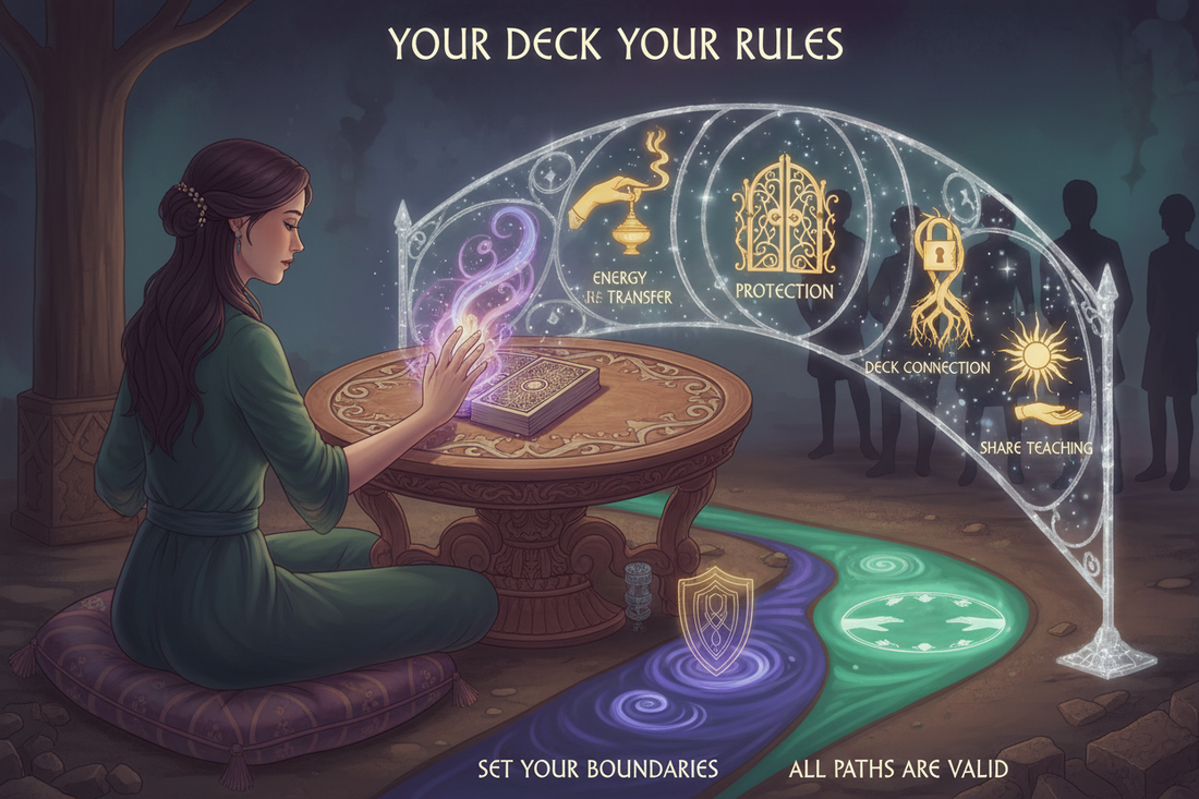 Should I Let Others Touch My Tarot Deck? - Nicole's ritual universe