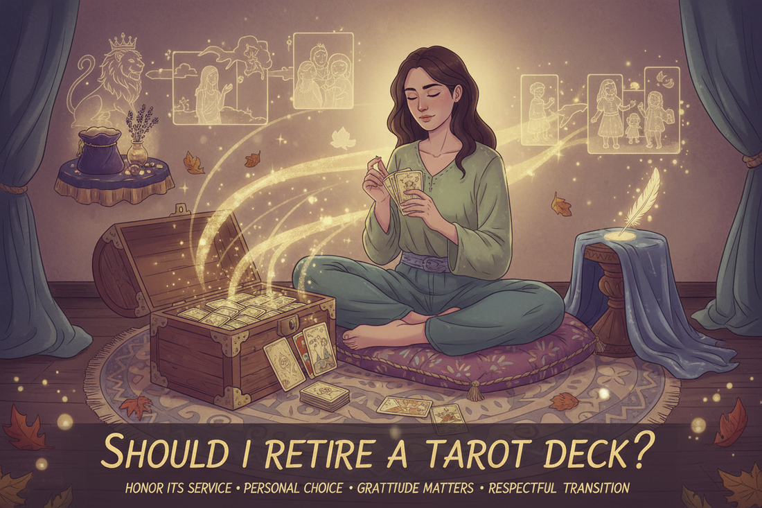Should I Retire a Tarot Deck? - Nicole's ritual universe