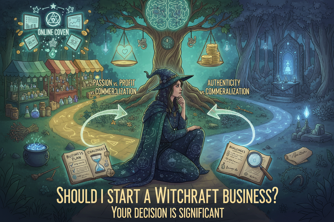 Should I Start a Witchcraft Business? - Nicole's ritual universe