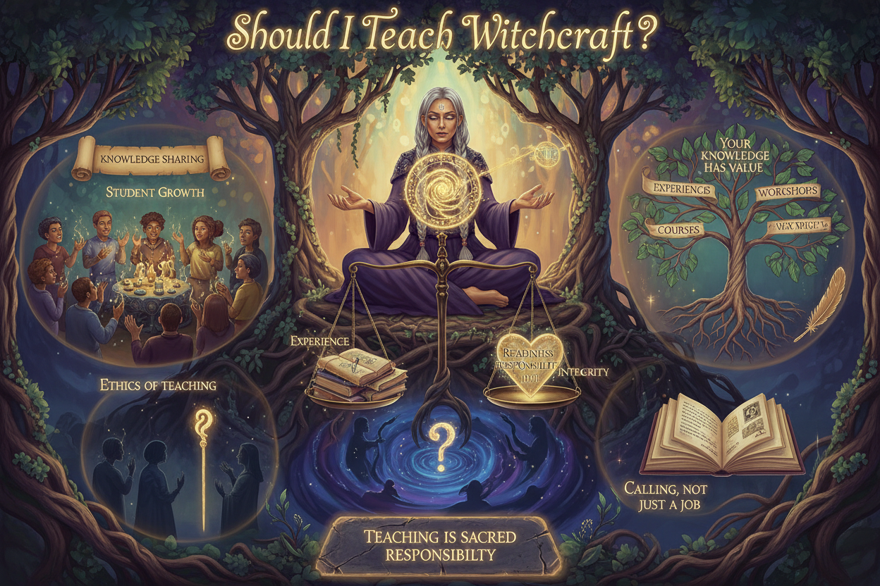Should I Teach Witchcraft? | Teaching Ethics & Readiness Guide – Nicole ...
