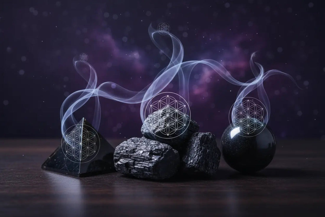 Shungite: EMF Protection & Grounding Stone - Complete Guide Nicole's ritual universe
