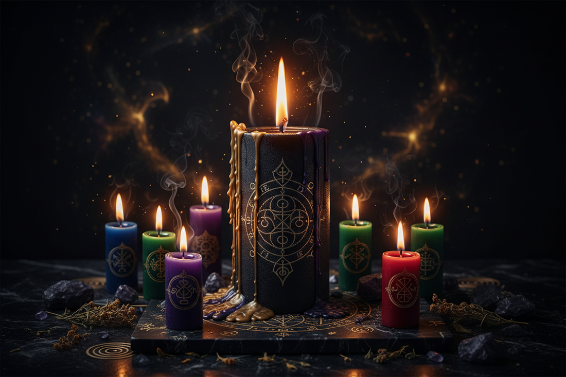Sigil Candle Magic - Nicole's ritual universe