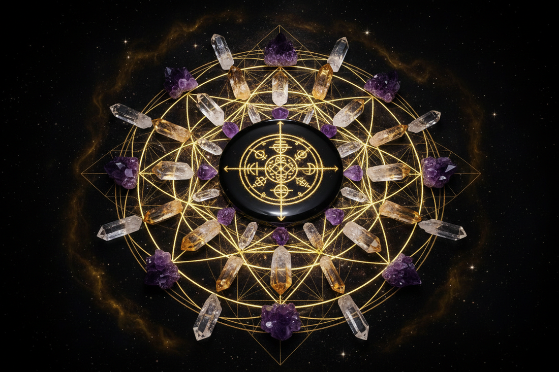 Sigil Crystal Grids - Nicole's ritual universe