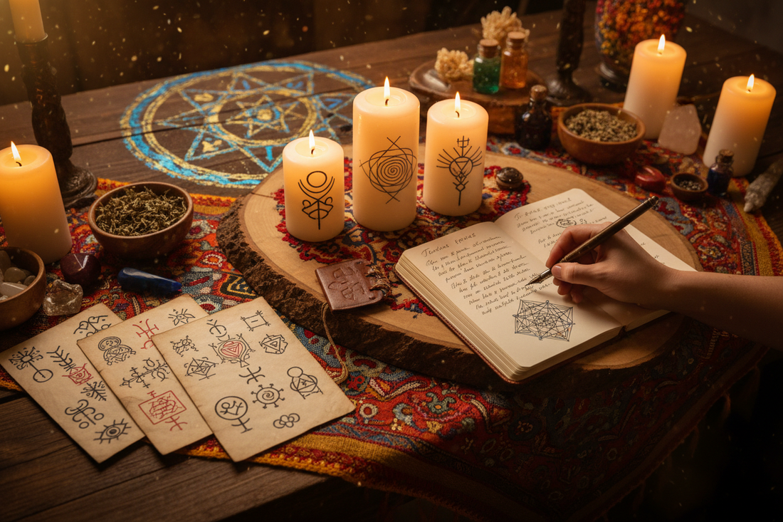 Sigil Magic: How to Create Personal Symbols for Manifestation & Intent - Nicole's ritual universe