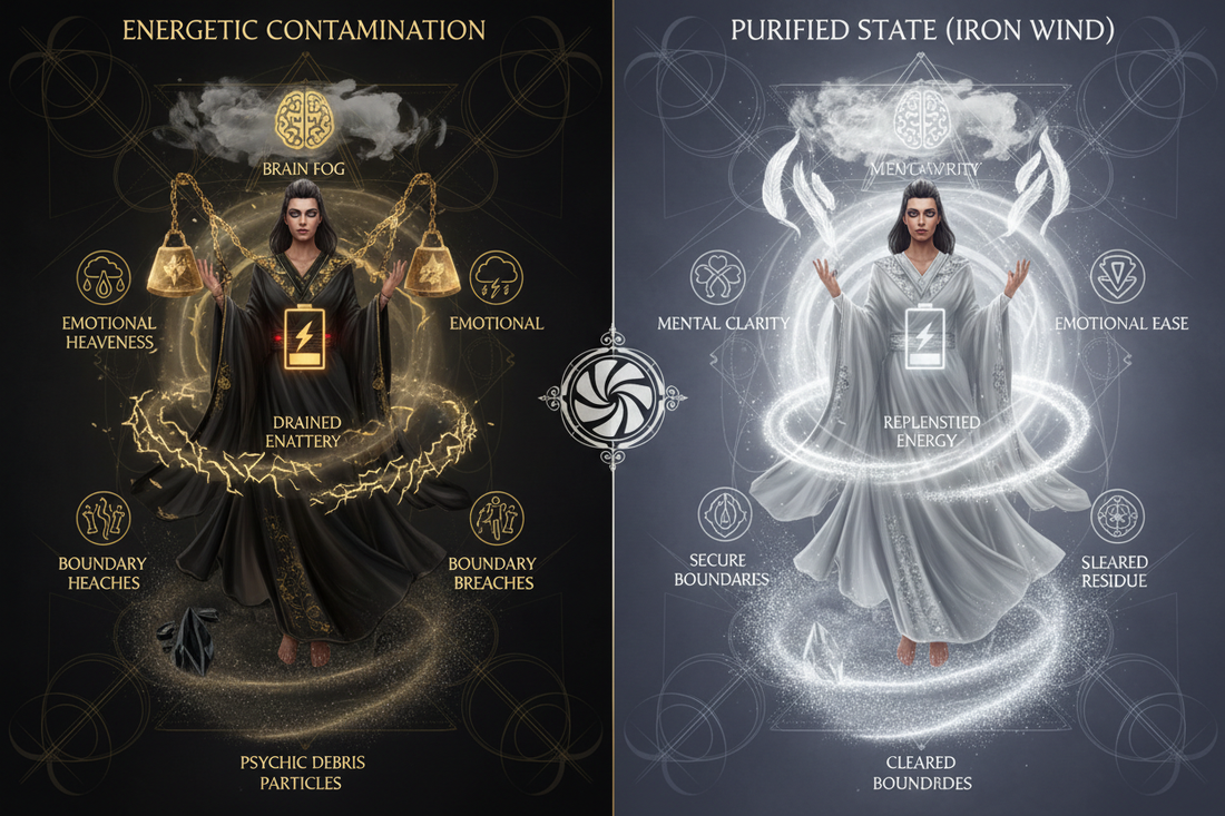 When to Use Iron Wind (Signs You Need Energy Purification) - Nicole's ritual universe