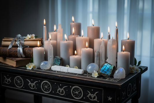 Silver Candle Spell Recipes: 10 Complete Workings for Intuition, Dreams & Lunar Magic