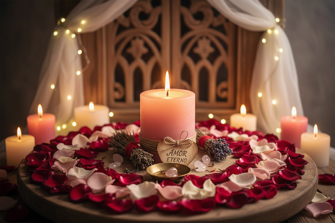 Simple Love Spell: Pink Candle Magic for Attracting Romance - Nicole's ritual universe