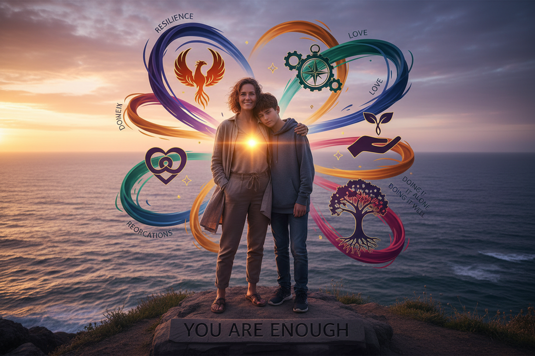 Single Parenting Teens: You Are Enough - Nicole's ritual universe