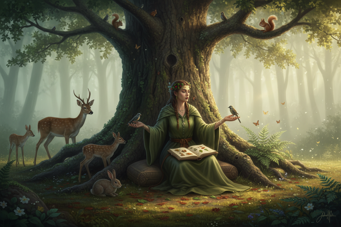 Sit Spot Practice: Daily Nature Connection for the Green Witch