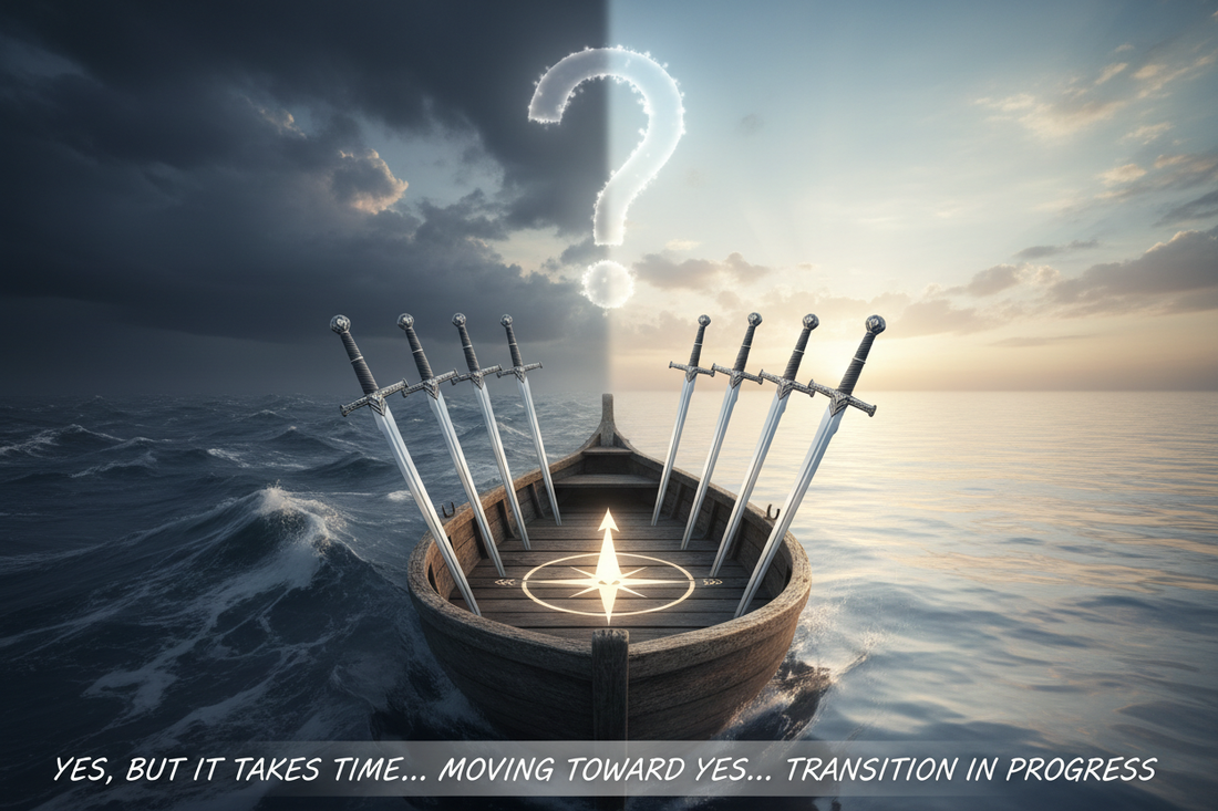 Six of Swords Yes or No? (Plus Timing Predictions) - Nicole's ritual universe