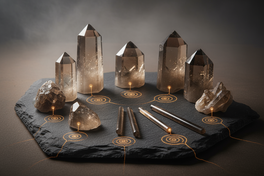 Smoky Quartz: Grounding & Transmutation Crystal - Complete Guide